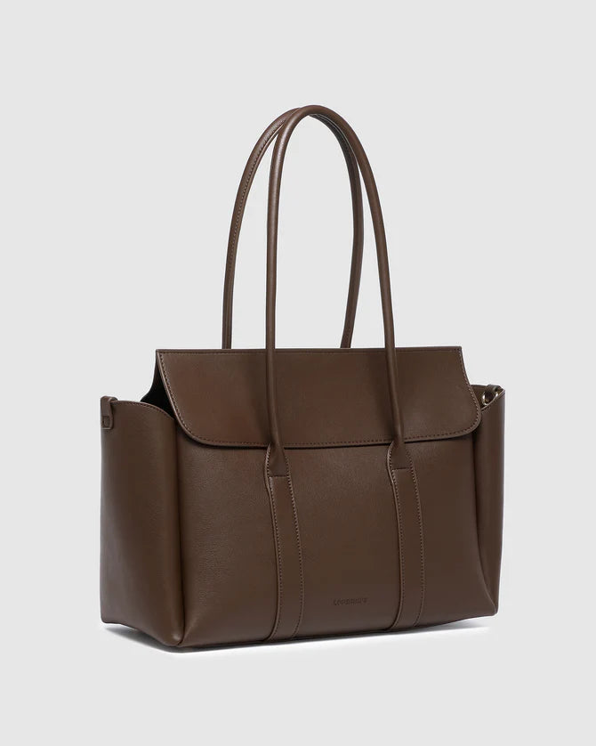 Leighton Tote Bag - Chocolate